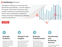 Tablet Screenshot of mckinley-advisors.com